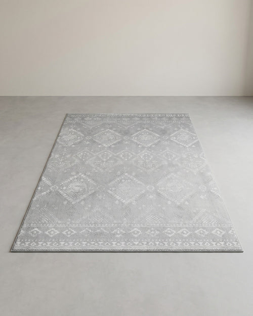 Boho Vloerkleed 120x170 cm – Wasbaar & Antislip – Zacht Pluizig Tapijt voor Woonkamer en Slaapkamer