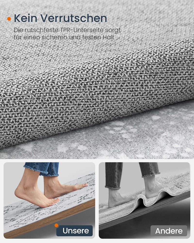 BOHO Vloerkleed – Antislip & Wasbaar – Polyester met Viltlaag