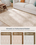 BOHO Vloerkleed – Antislip & Wasbaar – Polyester met Viltlaag