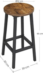 Barkrukken Set van 2 of 4 - Barstoelen - Vintage