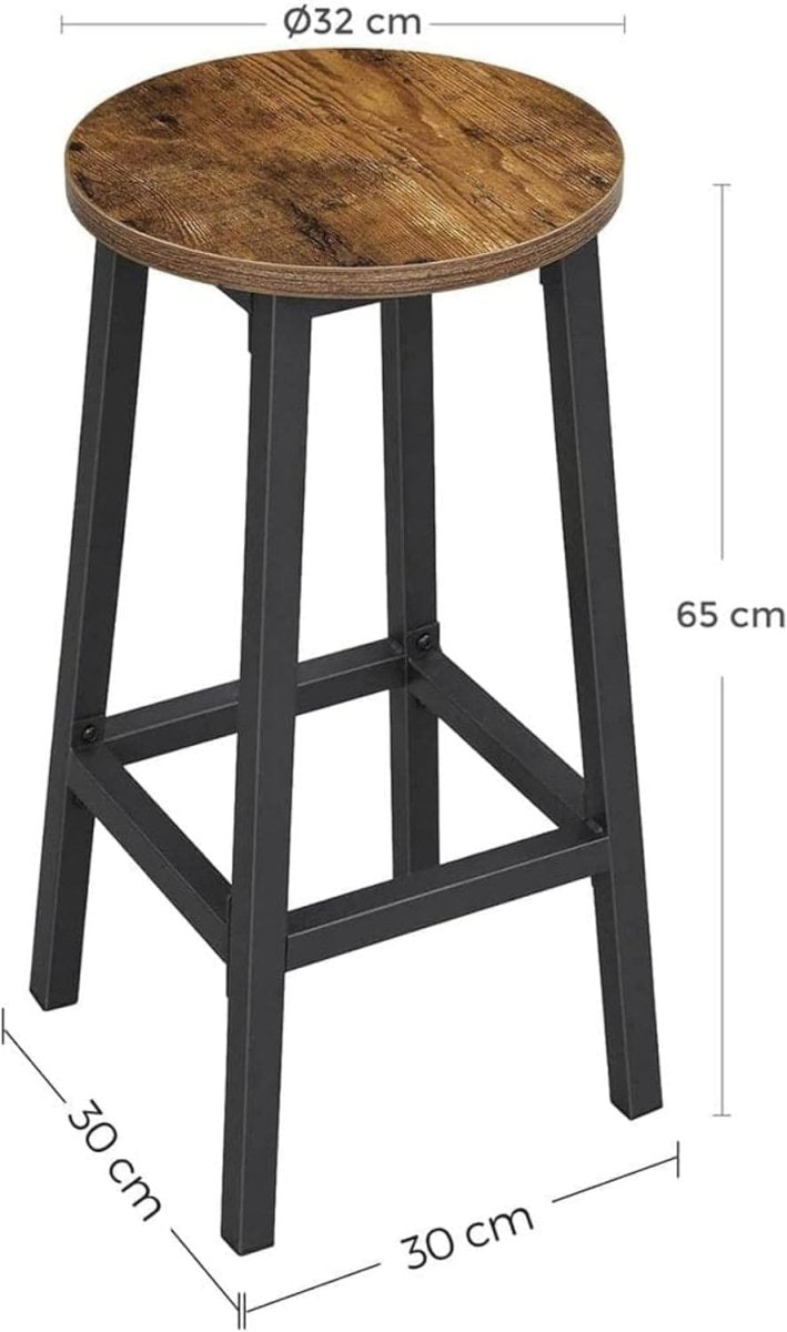 Barkrukken Set van 2 of 4 - Barstoelen - Vintage