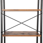 Boekenkast - Ladderrek Met 4 Planken - Stijlvol & Ruimtebesparend