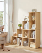 Boekenkast met 10 Open Compartimenten – Veelzijdige Roomdivider voor Boeken en Decoraties