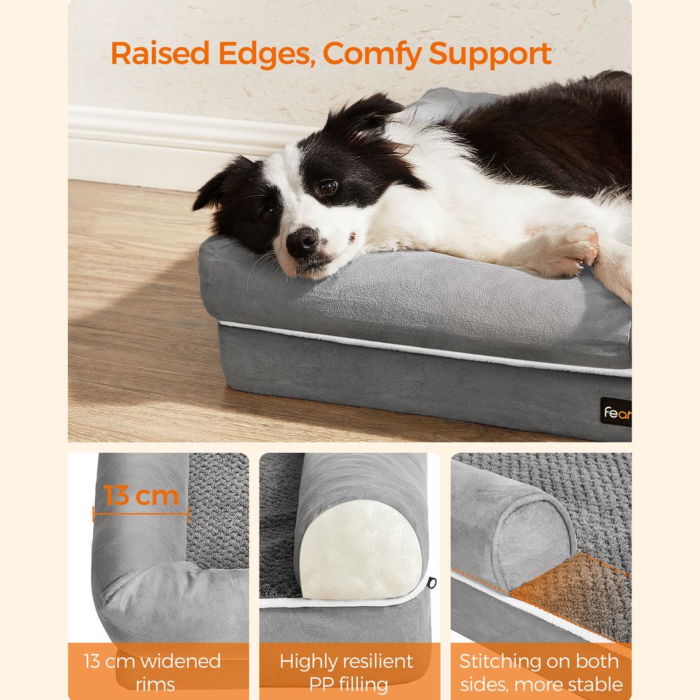 Comfortabel Hondenbed met Verhoogde Randen - Hondenmand