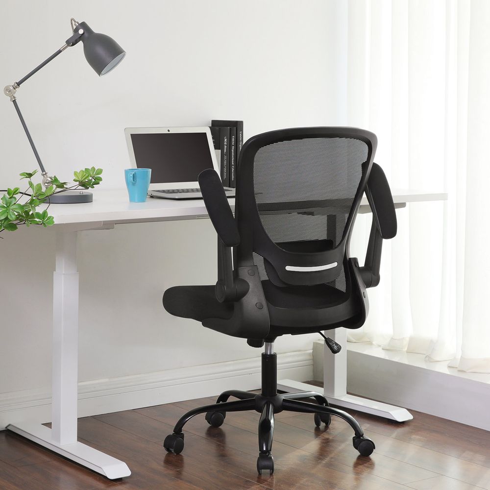 Zit Sta Bureau Elektrisch + Ergonomische Bureaustoel – Complete Werkplek Budget – In Hoogte Verstelbaar