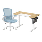 Zit Sta Bureau Elektrisch + Ergonomische Bureaustoel – Complete Werkplek Budget – In Hoogte Verstelbaar