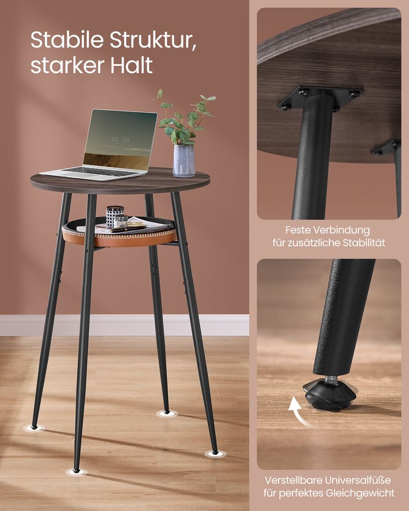 Design Bartafel - Ronde Tafel met Lade - Bekroond Ontwerp