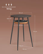 Design Bartafel - Ronde Tafel met Lade - Bekroond Ontwerp