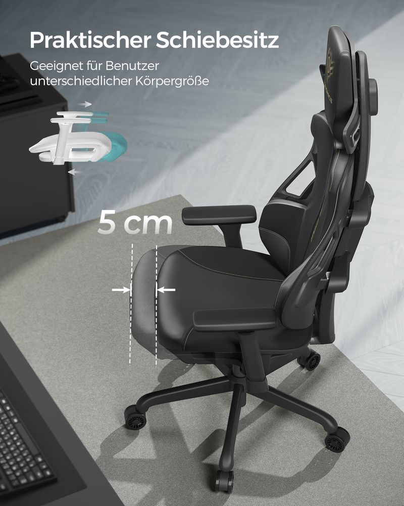 Gamestoel Elite Gaming 2.0 – Ergonomisch – Compleet Verstelbaar