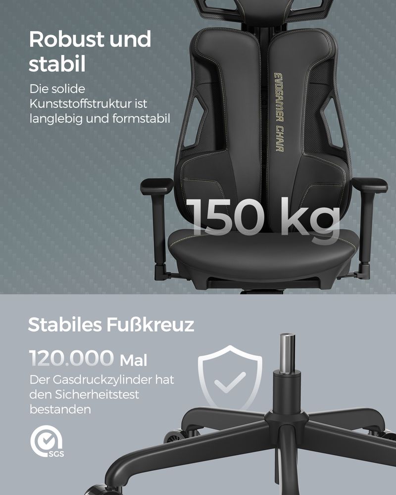 Gamestoel Elite Gaming 2.0 – Ergonomisch – Compleet Verstelbaar