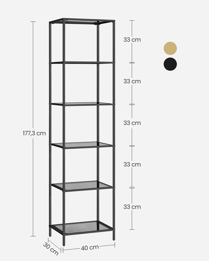 Hoekkast Glas – Meerdere Hoogtes – Stijlvol & Ruimtebesparend
