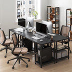 Bureau Industrieel 120 cm – Met Verplaatsbare Planken
