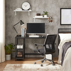 Bureau Industrieel 120 cm – Met Verplaatsbare Planken