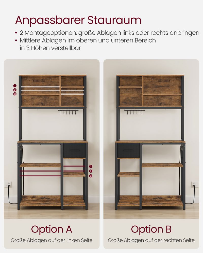Keukenkast met Ingebouwde Stopcontacten – Multifunctioneel en Veilig