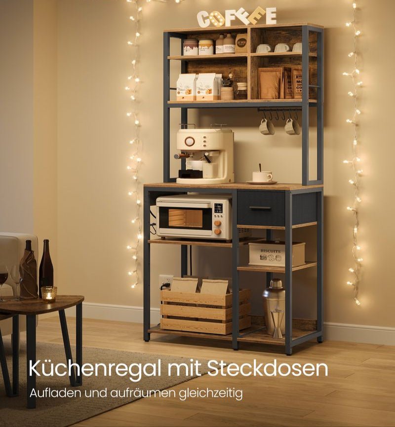 Keukenkast met Ingebouwde Stopcontacten – Multifunctioneel en Veilig