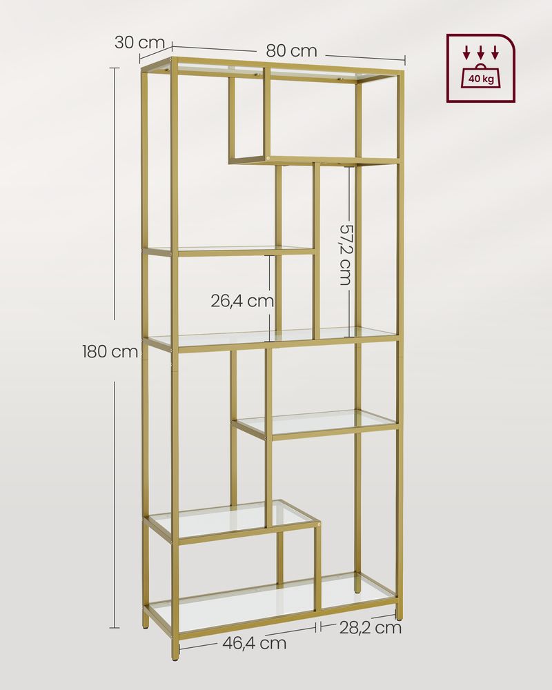 Staande Kast 6-Laags – Modern Design – Stijlvol & Functioneel