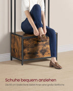 Multifunctionele halgarderobe met schoenenkast - Kapstok