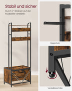 Multifunctionele halgarderobe met schoenenkast - Kapstok