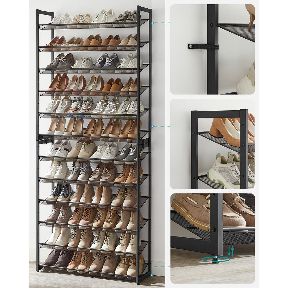 Schoenenrek 12-laags - Stapelbaar Opbergrek - Schoenenorganizer