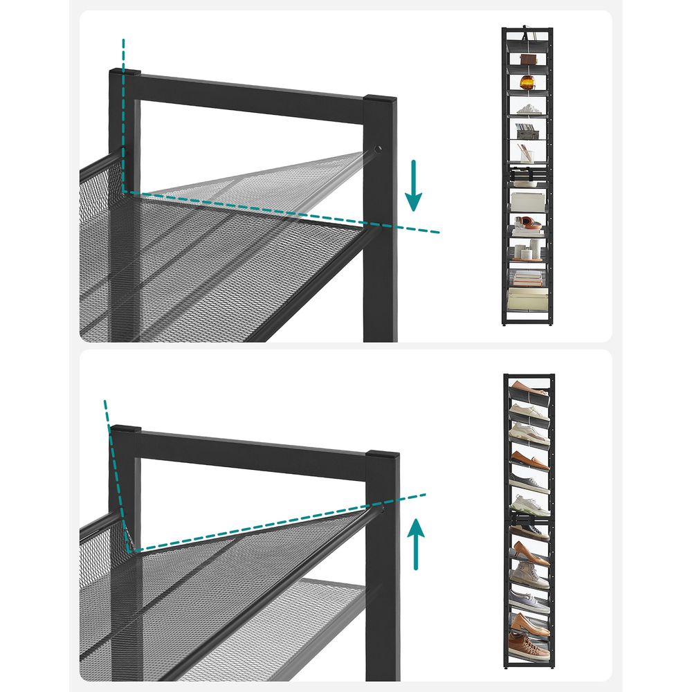 Schoenenrek 12-laags - Stapelbaar Opbergrek - Schoenenorganizer