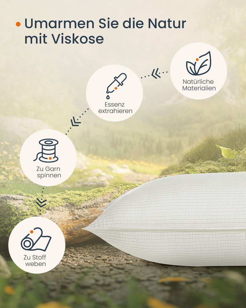 Set van 2 Ademende & Comfortabele Kussens – Luxe Slaapervaring