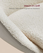Set van 2 Luxe Barstoelen - Bouclé - Fluweel - Verstelbaar