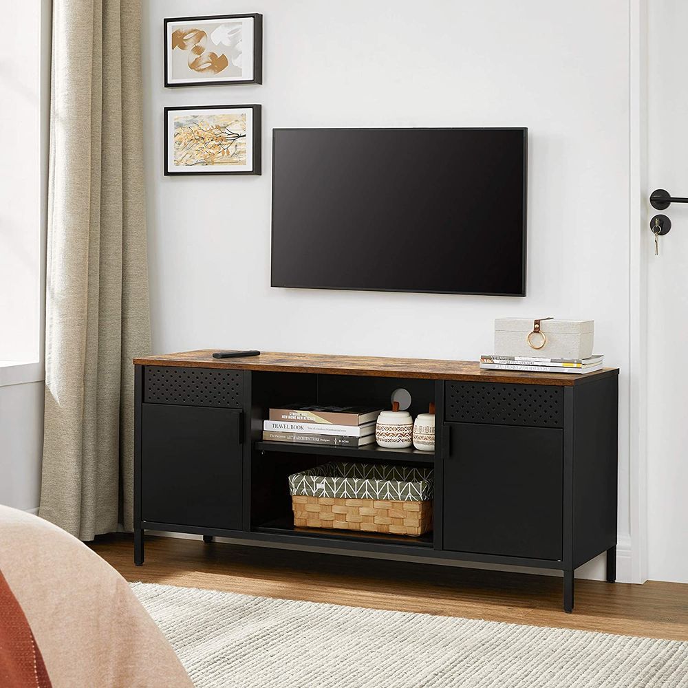 Stijlvol TV-meubel met opbergruimte en vintage design - TV Kast