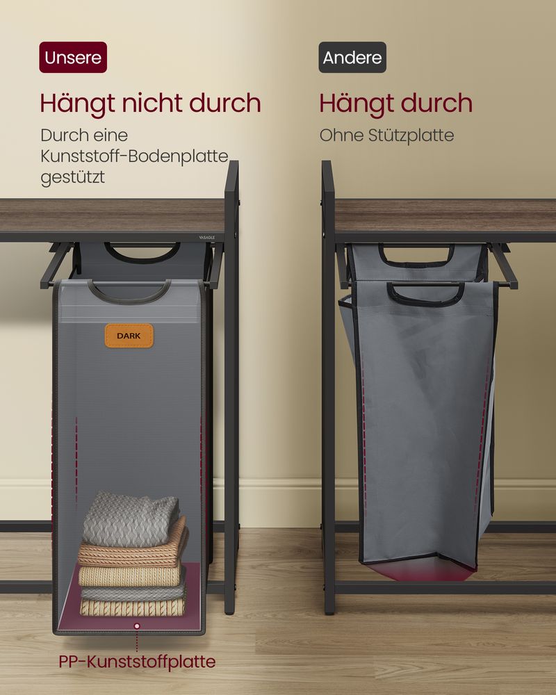 Wasmand Wagen - Waswagen - Wasmand op Wieltjes