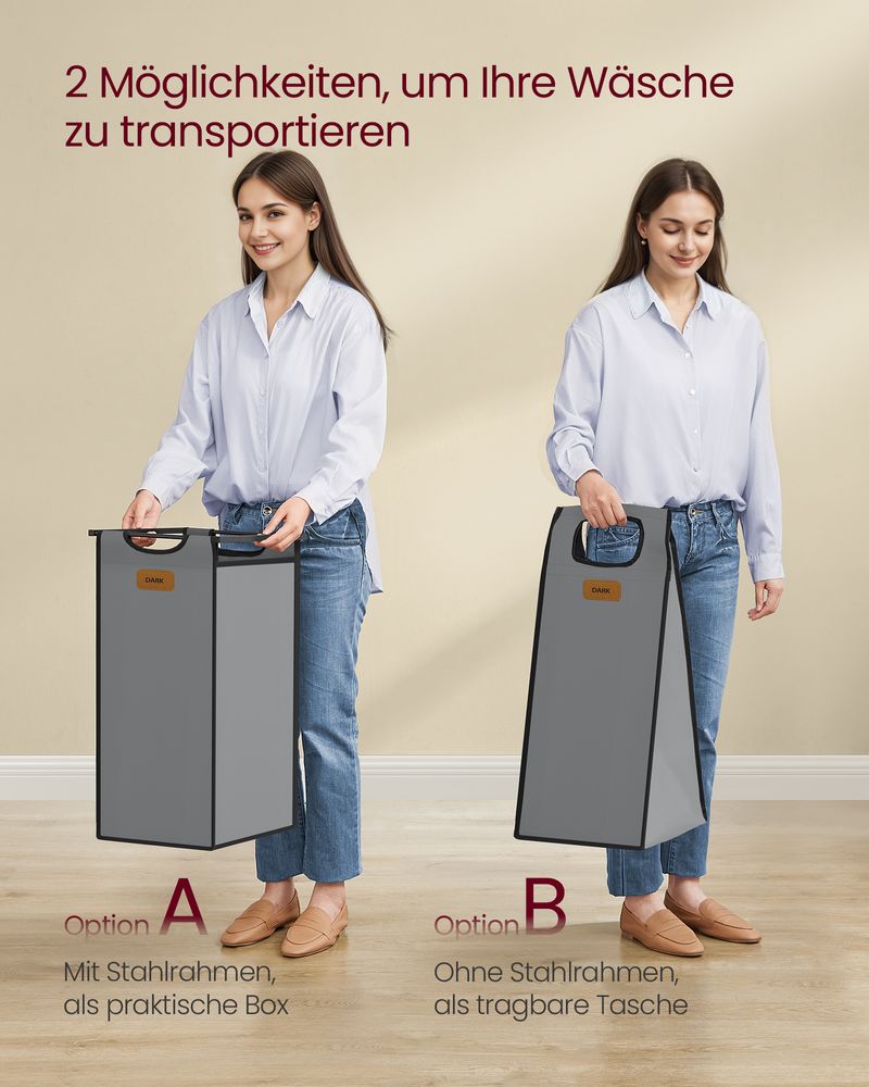 Wasmand Wagen - Waswagen - Wasmand op Wieltjes