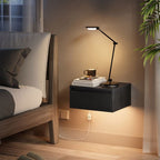 Zwevend Nachtkastje met LED-verlichting - Minimalistisch en Praktisch